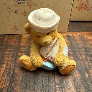 Cherished Teddies Sailor Bear Figurine - Johnathan